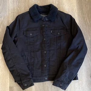 Sherpa lined Jean jacket